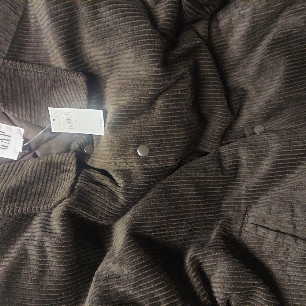 Brand New Corduroy Button Up Men's Lettermen Jacket